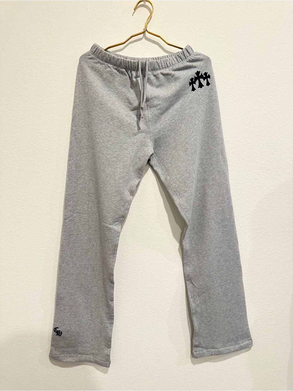 Chrome Hearts Triple Cross Sweatpants Size 32